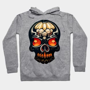 Pumpkin Skull Halloween Hoodie